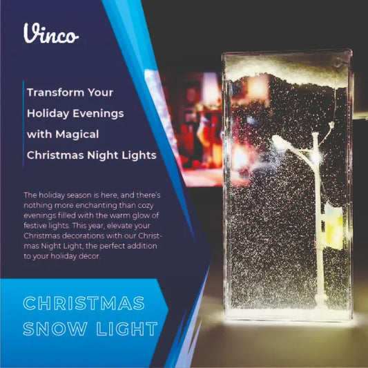 Transform Your Holiday Evenings with Magical Christmas Night Lights